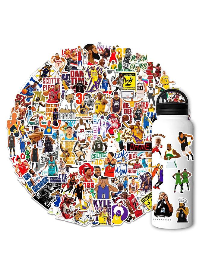Bluejw 100 NBA Series Stickers Kobe James Curry Hand Account Stickers Star Collection Sports Graffiti Stickers - Image 2