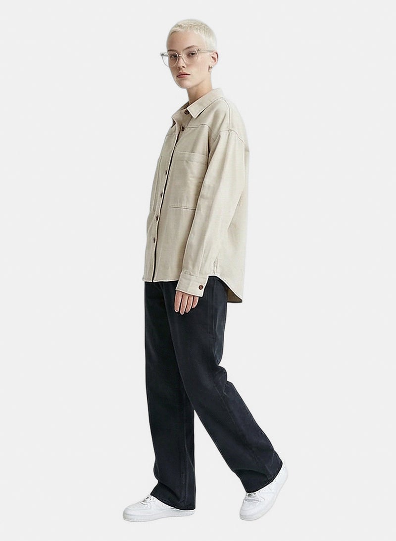 RAVIN Women Solid Casual Shirt with Front Pockets - Image 5