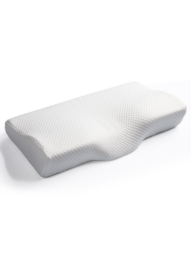 تانجبلب مخدة طبية للرقبه للحصول علي الراحه المناسبه للرقبه والعمود الفقري مصنوعة من مواد ألمانية فوم ميموري تدعم العمود الفقري والرقبة وتمنع الشخير وتمنحك نومًا هادئًا وسادة رقبة طبية من الميموري فوم 40*55 - Image 3