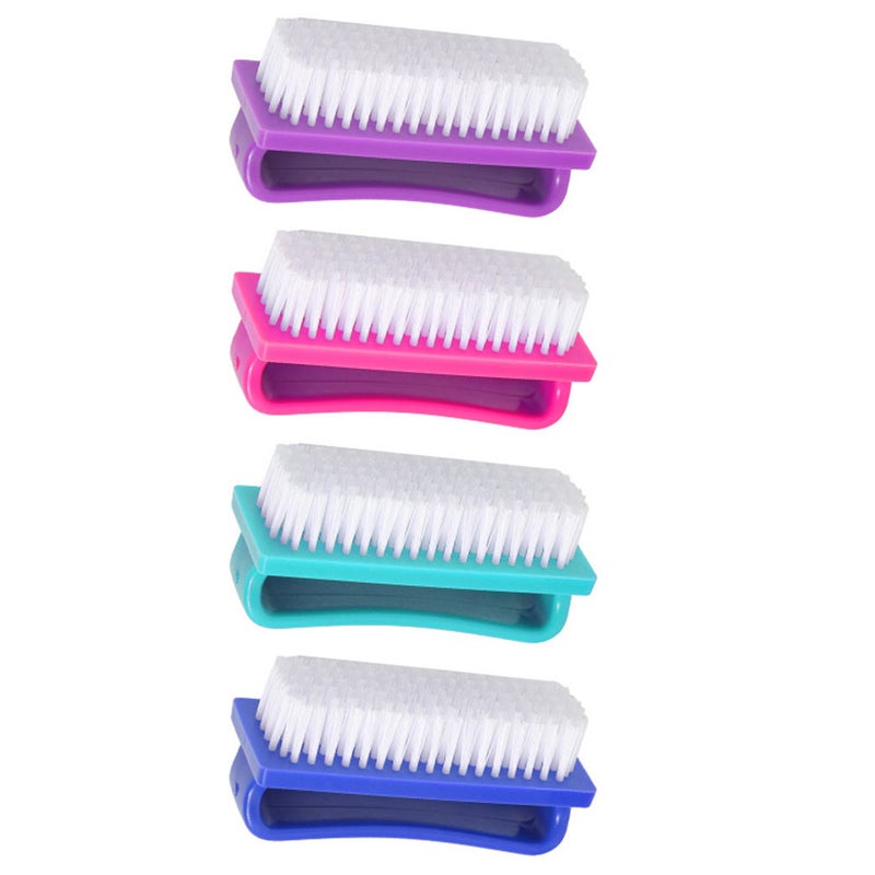 4Pcs Nail Cleaning Manicure Fingernail Cleaning (Assorted Color) - Image 1