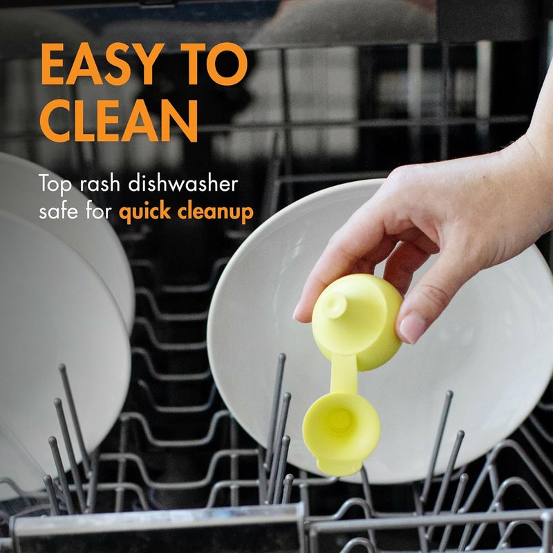 Boon Snug Sip Universal Water and Juice Silicone Bottle Toppers - Image 5