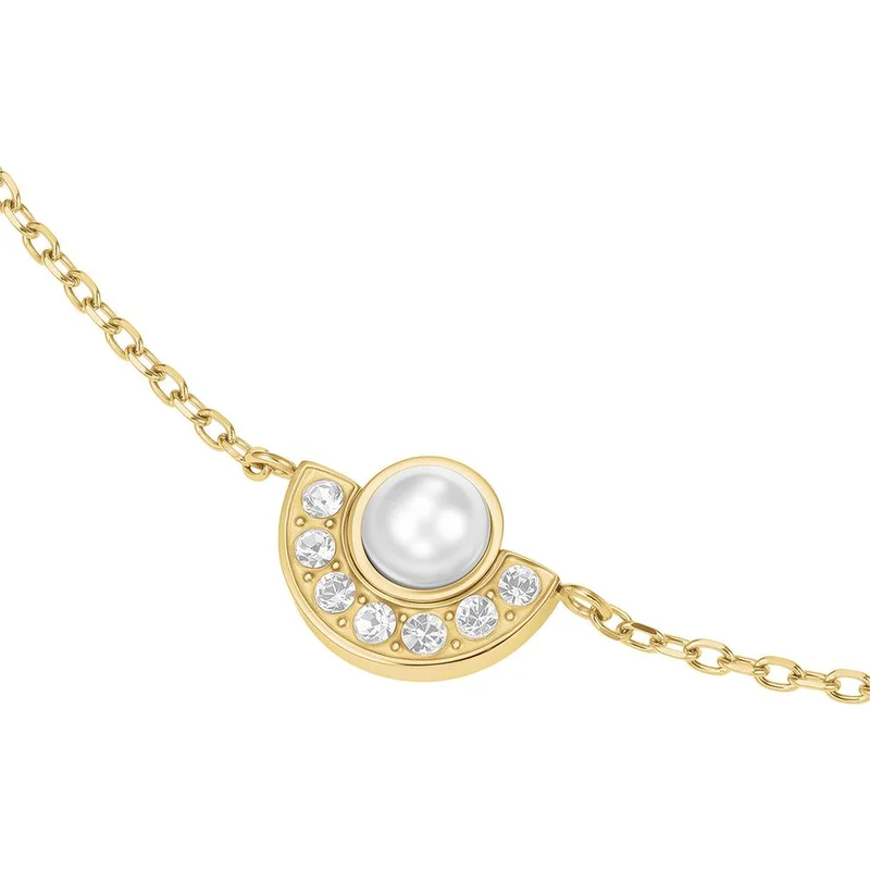 RoseField Rosefield Modern Pearl Circle Bracelet Gold - JBPCG-J1295