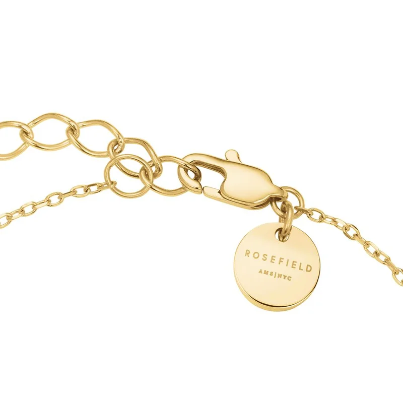 Rosefield  Rosefield Modern Pearl Circle Bracelet Gold - JBPCG-J1295 for Women | Best Price UAE