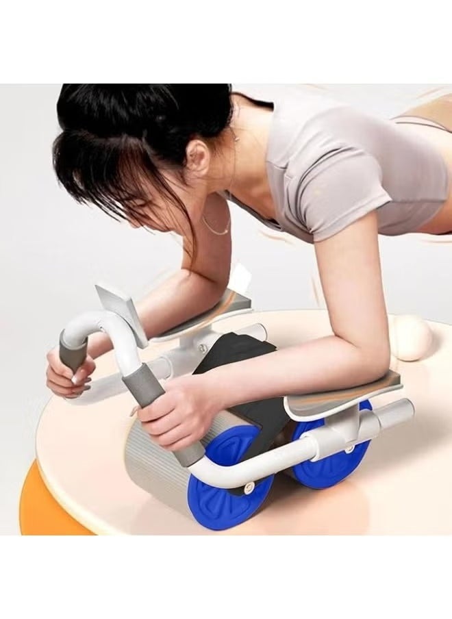Generic - New Automatic Rebound Ab Roller Wheel with Elbow Support and Timer (Rondom Color) - Image 1