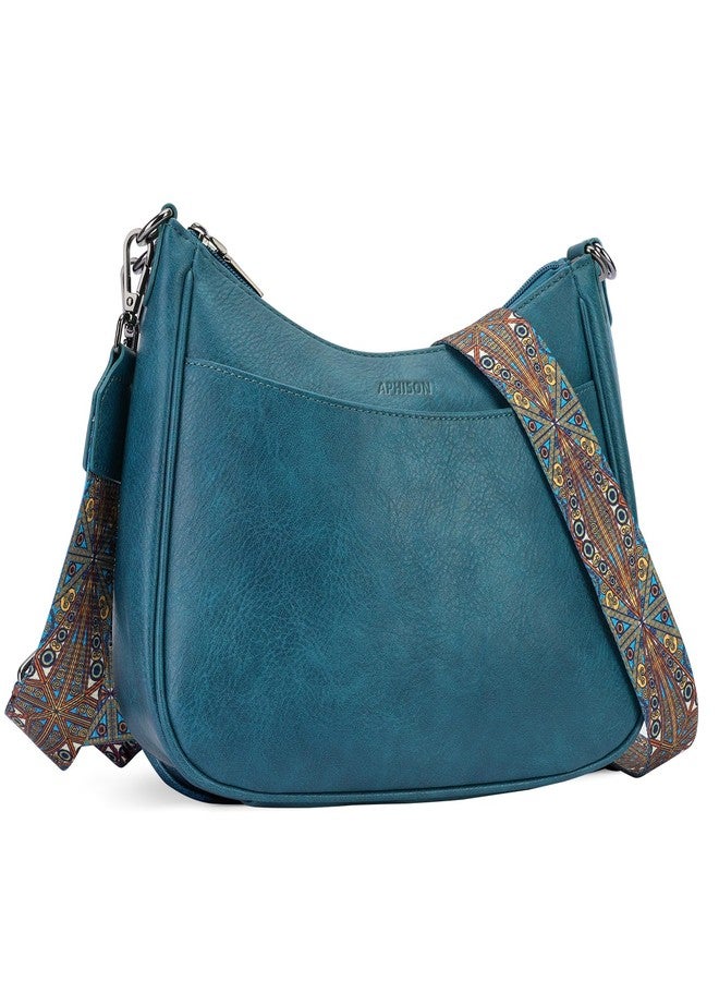 APHISON Crossbody Bags for Women Trendy, Leather Crossbody purse with Adjustable Strap, Women's Crossbody Shoulder Handbags - Image 1
