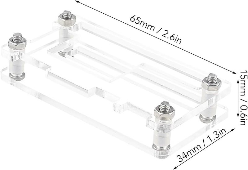 Case for Orange Pi, Transparent Acrylic Case, 2W Sturdy Durable Precise Cutouts Simple Development Board Case, Simple Development Board Case - Image 5
