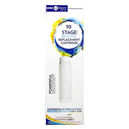 New Wave Enviro Products - 10 Stage Plus Water Filter Replacement Cartridge - 1 Filter(s) - Image 1