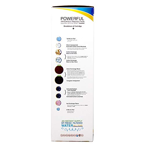 New Wave Enviro Products - 10 Stage Plus Water Filter Replacement Cartridge - 1 Filter(s) - Image 4