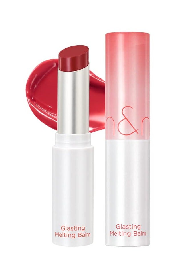 ROM و ND غلاستنغ ميلتنغ مرطب شفاه لامع أورويجنال سيريز 04 هيبي بيري - Image 1