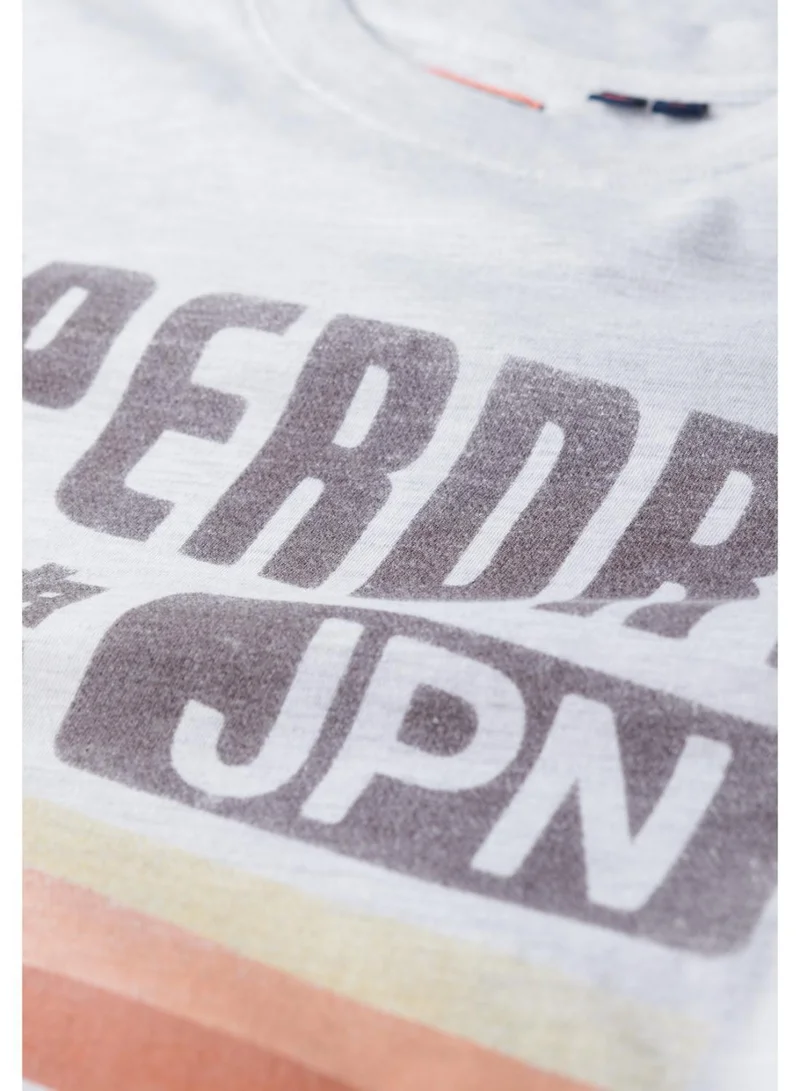 Superdry Japan Stripe Relaxed Tee