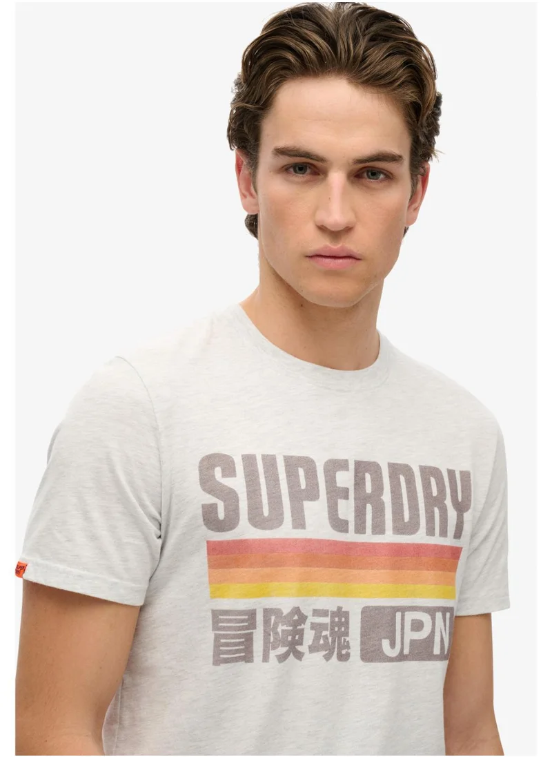 Superdry Japan Stripe Relaxed Tee