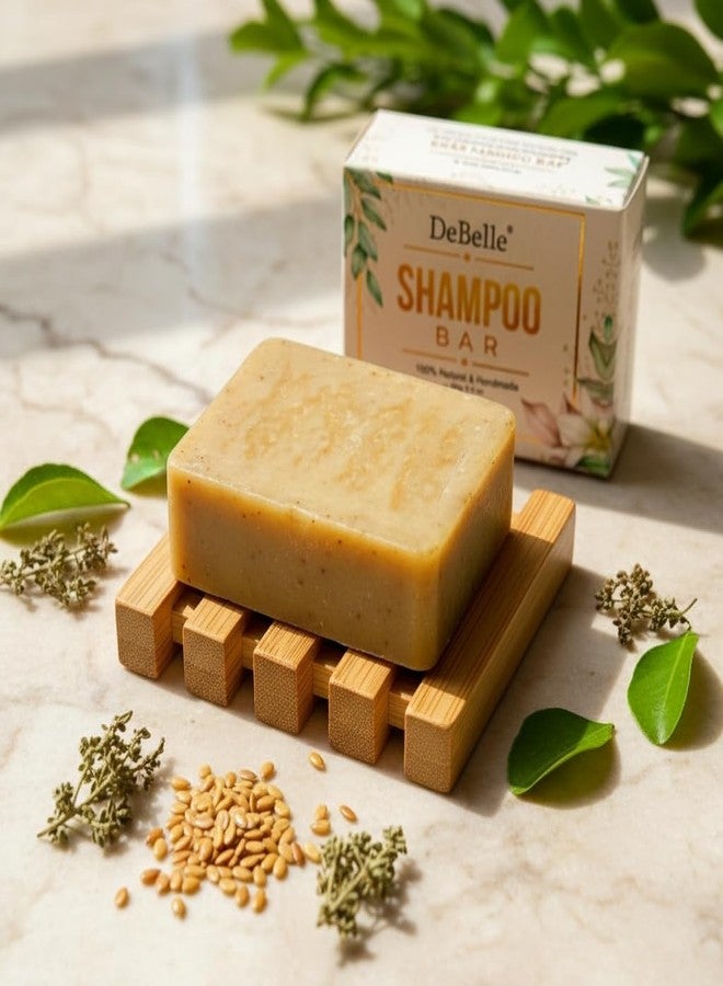 دي بيلي صابون شامبو ديبيلي للشعر، مصنوع يدويًا بتقنية المعالجة الباردة | للشعر الجاف، والمجعد، والمموج | يغذي الشعر ويحافظ على نموه | طبيعي 100%، خالٍ من الكبريتات والبارابين - 100 غرام - Image 3
