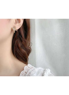NIBEMINENT Rhinestone Studded Butterfly Stud Earrings  - Image 3