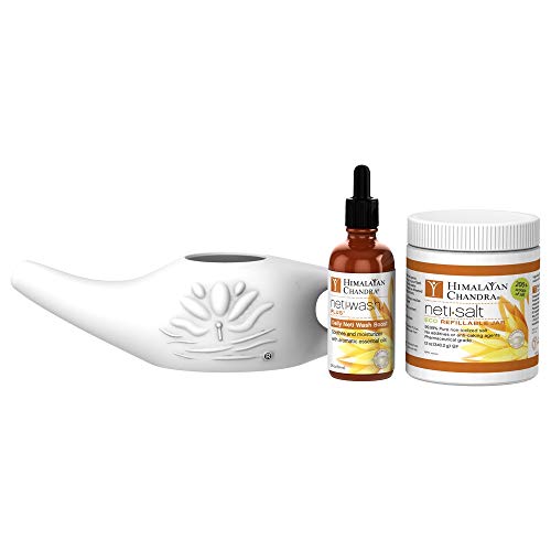 Himalayan Chandra طقم بدء نظام تنظيف الجيوب الأنفية هيمالايا تشاندرا إيكو نيتى بوت - Image 2