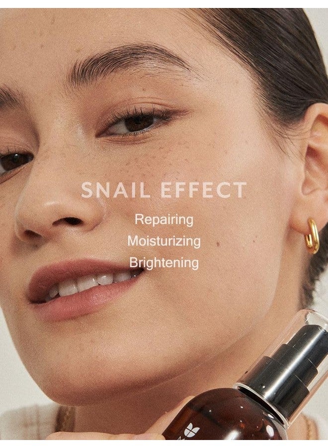 MIZON Snail Line Snail Repair Intensive Essence Improves Skin Wrinklecare Smooth Skin Korean Skincare (3.38 Fl Oz) - Image 2