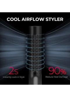 TYMO TYMO Airflow 2 in 1 Hair Curler and Straightener TY.HC506.BK – Black  - Image 2
