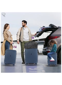 ISTANBUL theme PP Suitcase, Durable, Lightweight Hardshell, Telescopic Handle,  Vertical Series Travel Luggage Trolley with 4 Quiet 360° Wheels and TSA Lock (20-Inch Carry-On, Navy Blue) - pzsku/Z89D4715A560485D8C5F6Z/45/_/1719920042/bc01e809-1f38-4af8-afff-cb4fd9aa9cb2