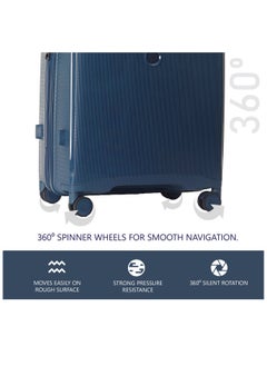 ISTANBUL theme PP Suitcase, Durable, Lightweight Hardshell, Telescopic Handle,  Vertical Series Travel Luggage Trolley with 4 Quiet 360° Wheels and TSA Lock (20-Inch Carry-On, Navy Blue) - pzsku/Z89D4715A560485D8C5F6Z/45/_/1719920250/b9095ba2-7431-48ff-b1de-41bc23f7b6ca