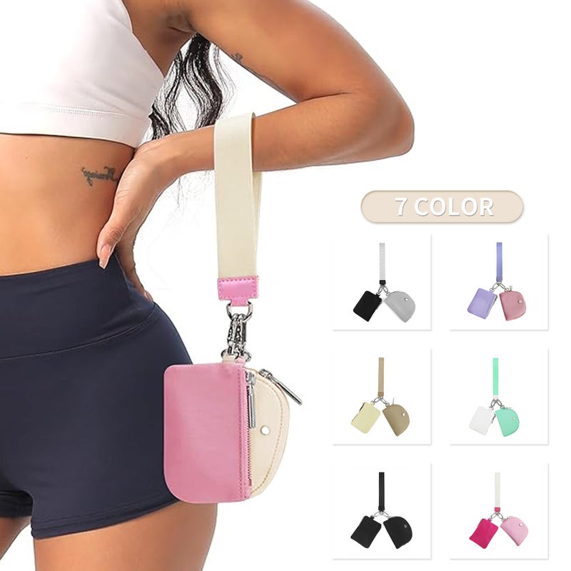 Lulu Same Multi-Functional Fashion Women'S Wrist Bag Portable Simple Bank Card Mini Coin Purse - Image 2