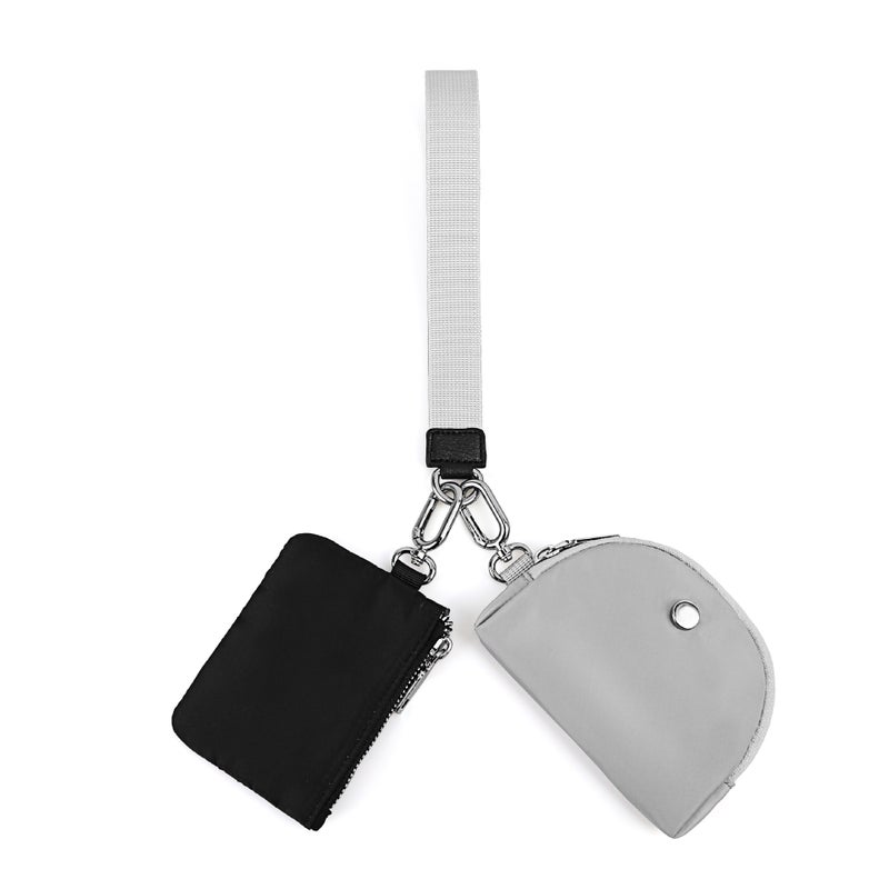 Lulu Same Multi-Functional Fashion Women'S Wrist Bag Portable Simple Bank Card Mini Coin Purse - Image 3
