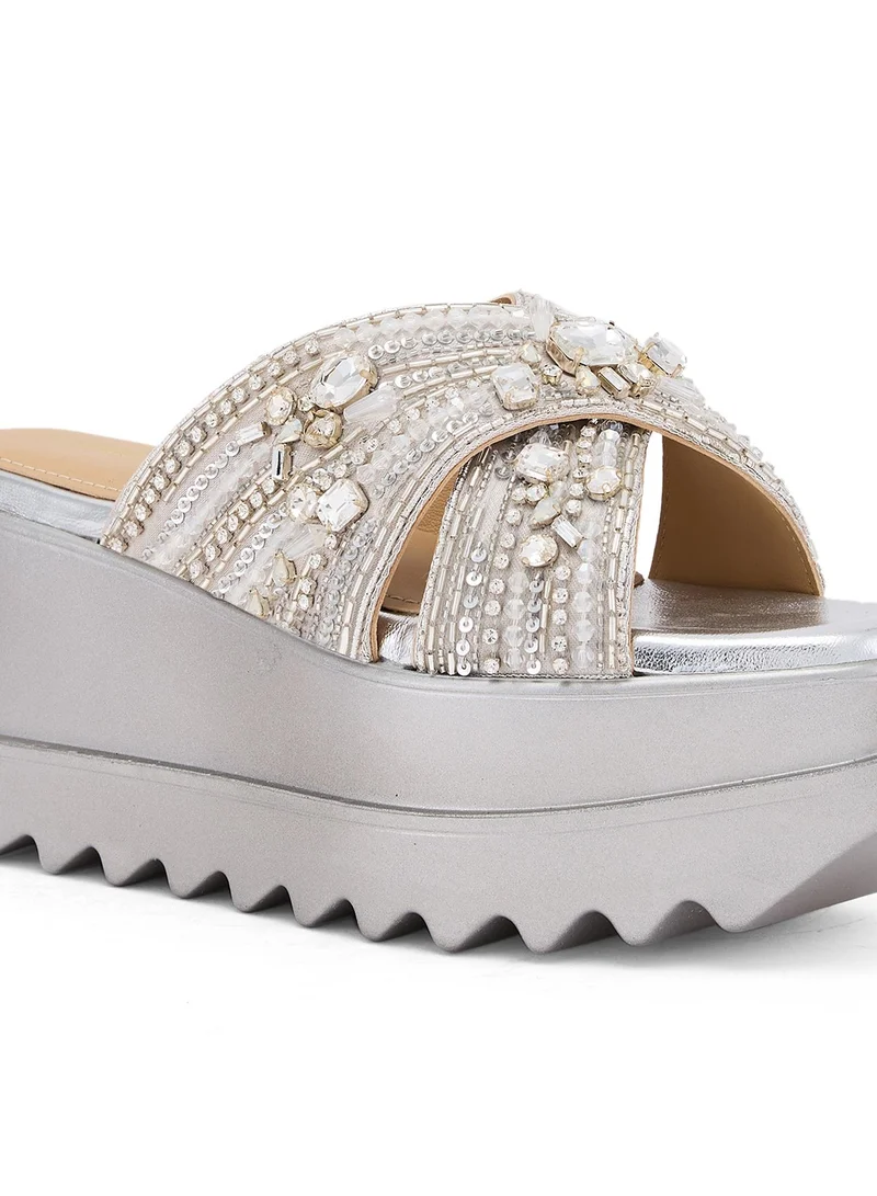 Anaar Anaar Reign Supreme Sandals, Womens Festive, Special Occasion and Partywear Premium Footwear