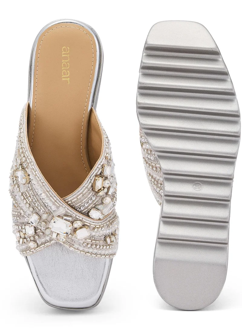 Anaar Anaar Reign Supreme Sandals, Womens Festive, Special Occasion and Partywear Premium Footwear