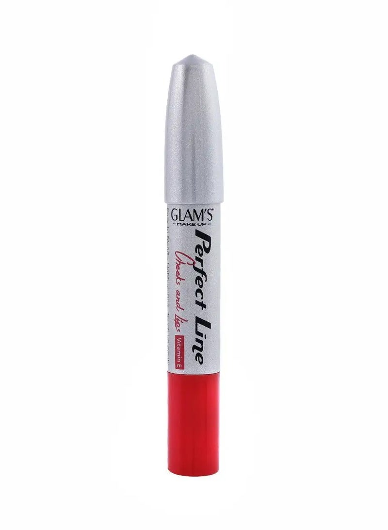 Glam's Perfect Line Keep It Matte Lipstick #738 Angel Cheeks - Image 2