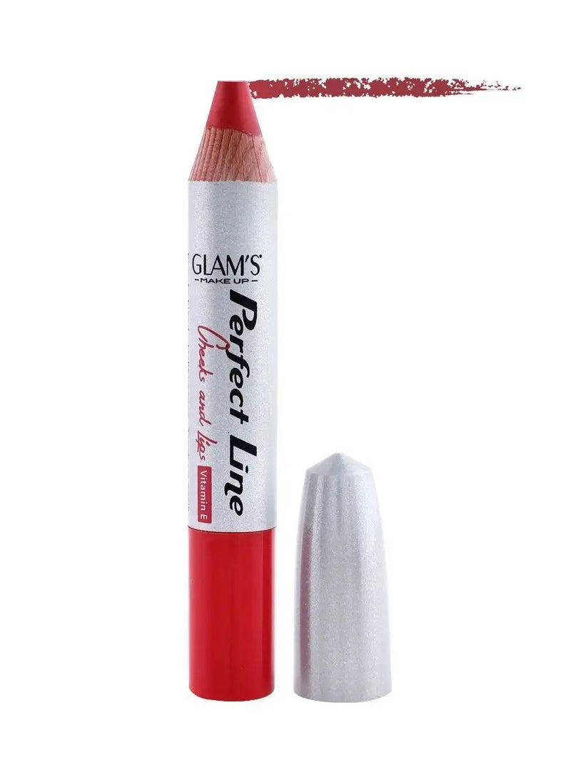 Glam's Perfect Line Keep It Matte Lipstick #738 Angel Cheeks - Image 1