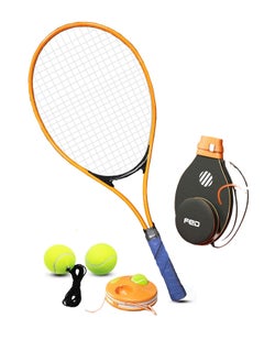 Splendors Tennis Racket for Adult Recreational Tennis Racket Set For Beginners and Professional Tennis Racket With Grip Tennis Training Equipment With 2 Rebound Tennis Balls, 1 Tennis Bag 1 Training Base  - Image 1