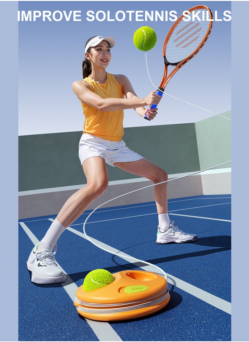 Splendors Tennis Racket for Adult Recreational Tennis Racket Set For Beginners and Professional Tennis Racket With Grip Tennis Training Equipment With 2 Rebound Tennis Balls, 1 Tennis Bag 1 Training Base  - Image 2