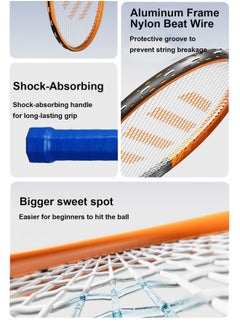 Splendors Tennis Racket for Adult Recreational Tennis Racket Set For Beginners and Professional Tennis Racket With Grip Tennis Training Equipment With 2 Rebound Tennis Balls, 1 Tennis Bag 1 Training Base  - Image 4