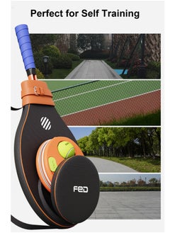 Splendors Tennis Racket for Adult Recreational Tennis Racket Set For Beginners and Professional Tennis Racket With Grip Tennis Training Equipment With 2 Rebound Tennis Balls, 1 Tennis Bag 1 Training Base  - Image 5