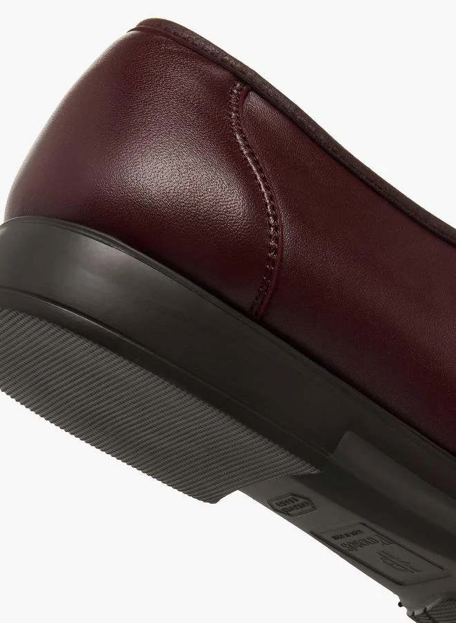Pinosos Burgundy Men Slip-On Genuine Leather Loafers for Men | Best Price UAE