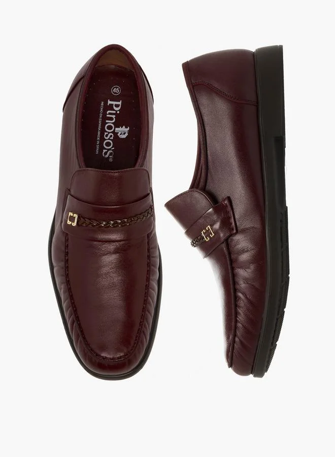 Pinosos Men Slip-On Genuine Leather Loafers