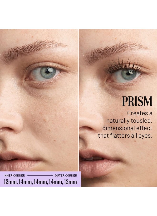 Lilac St. Lilac St - Prism Glamorous Faux Eyelash Clusters (12mm) - Dynamic & Fluttery Volume - DIY Lash Extension Wisps - Lightweight & Lifelike - Lasts 10 Days - Women Founded, Cruelty Free, Vegan - 10 Lashes  - Image 2