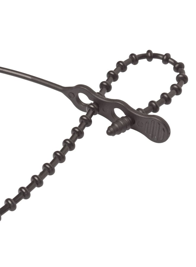 غاردنر بيندر رباطات الكابلات لإدارة الأسلاك أو الحبال باللون الأسود - 4 إنش 45-104UVB - Image 5