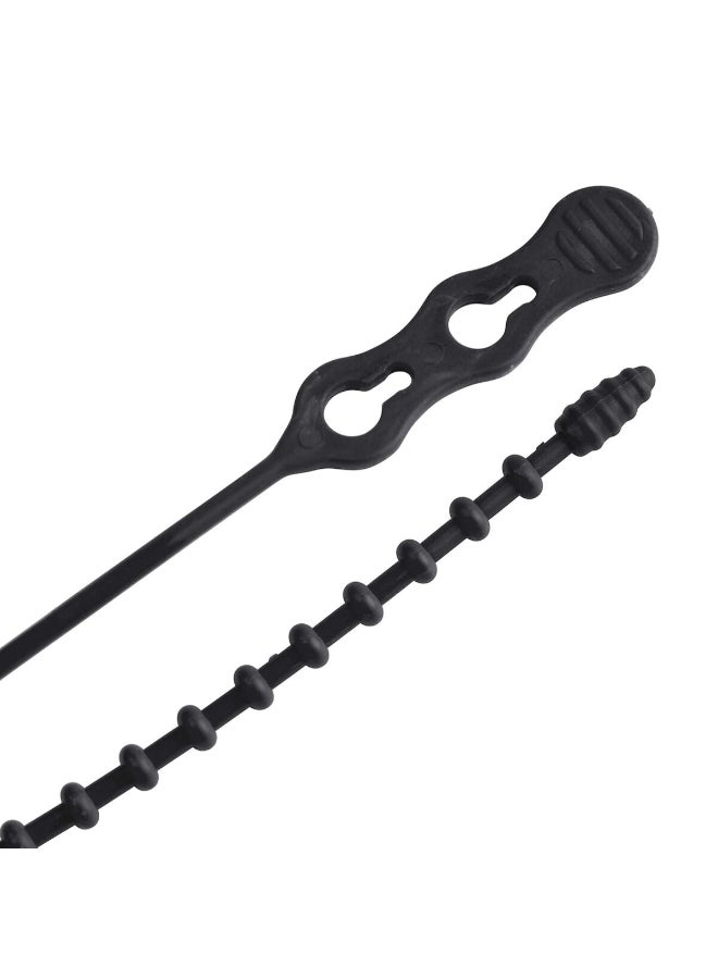 غاردنر بيندر رباطات الكابلات لإدارة الأسلاك أو الحبال باللون الأسود - 4 إنش 45-104UVB - Image 3