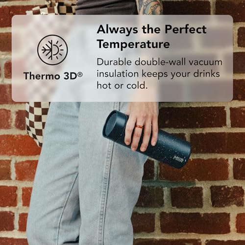 MiiR 360 Traveler, Stainless Steel Double-Wall Vacuum Insulated Tumbler - Leakproof 360 Lid for Easy Sipping on the Go; Perfect for Hot & Cold Drinks - Image 2