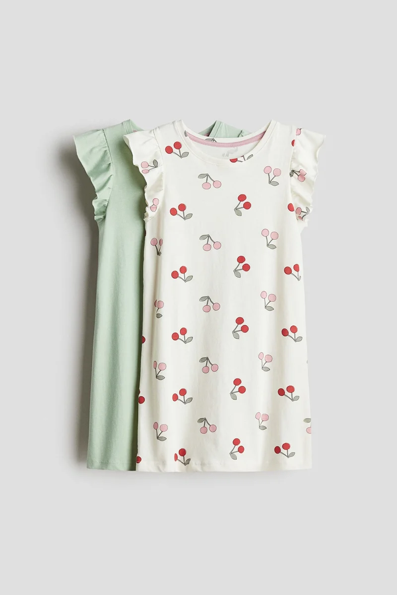 اتش اند ام 2-pack cotton nightdresses