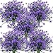 KLEMOO KLEMOO Artificial Flowers, 8 Bundles Fake Outdoor UV Resistant Greenery Faux Plants Shrubs for Indoor Outside Hanging  - Image 2
