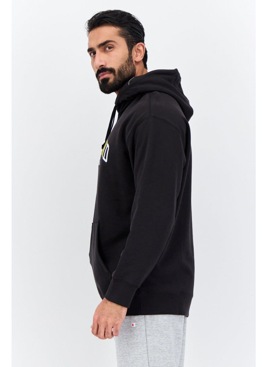 Puma x Select Men Sportswear Fit Long Sleeves Outdoor Sweatshirt, Black  - Image 2