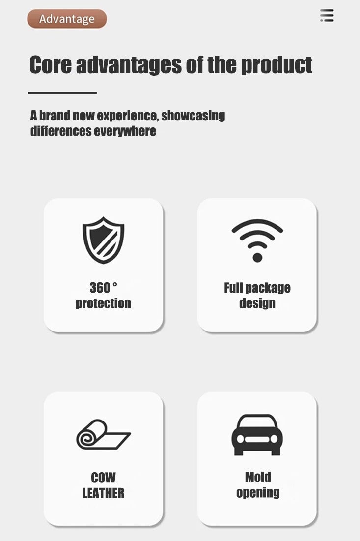 Car key protector, a suitable for Land Rover car key protector, perfectly wraps car keys, high-end, wear-resistant. - Image 4