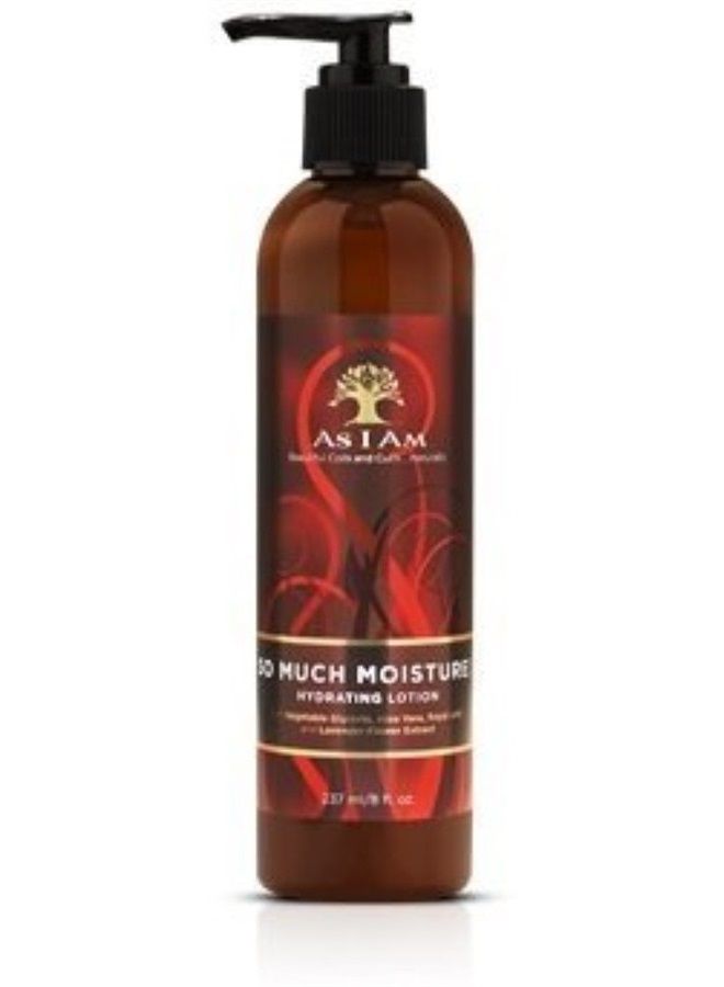 As I Am So Much Moisture Hydrating Lotion, 8 oz (Pack of 2)