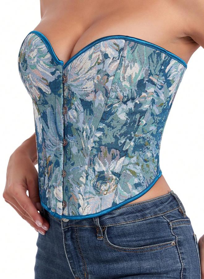 Take Two Jacquard Body Corset Shaping Top - Image 3