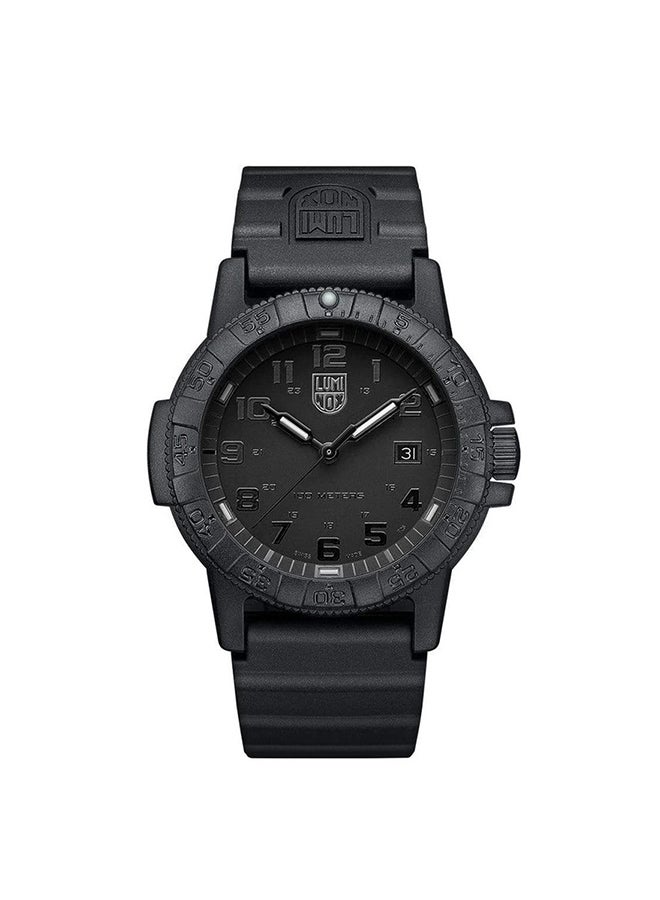 لومينكس ساعة يد رجالية بعقارب من البولي يوريثين دائرية ... -  مم - Image 1
