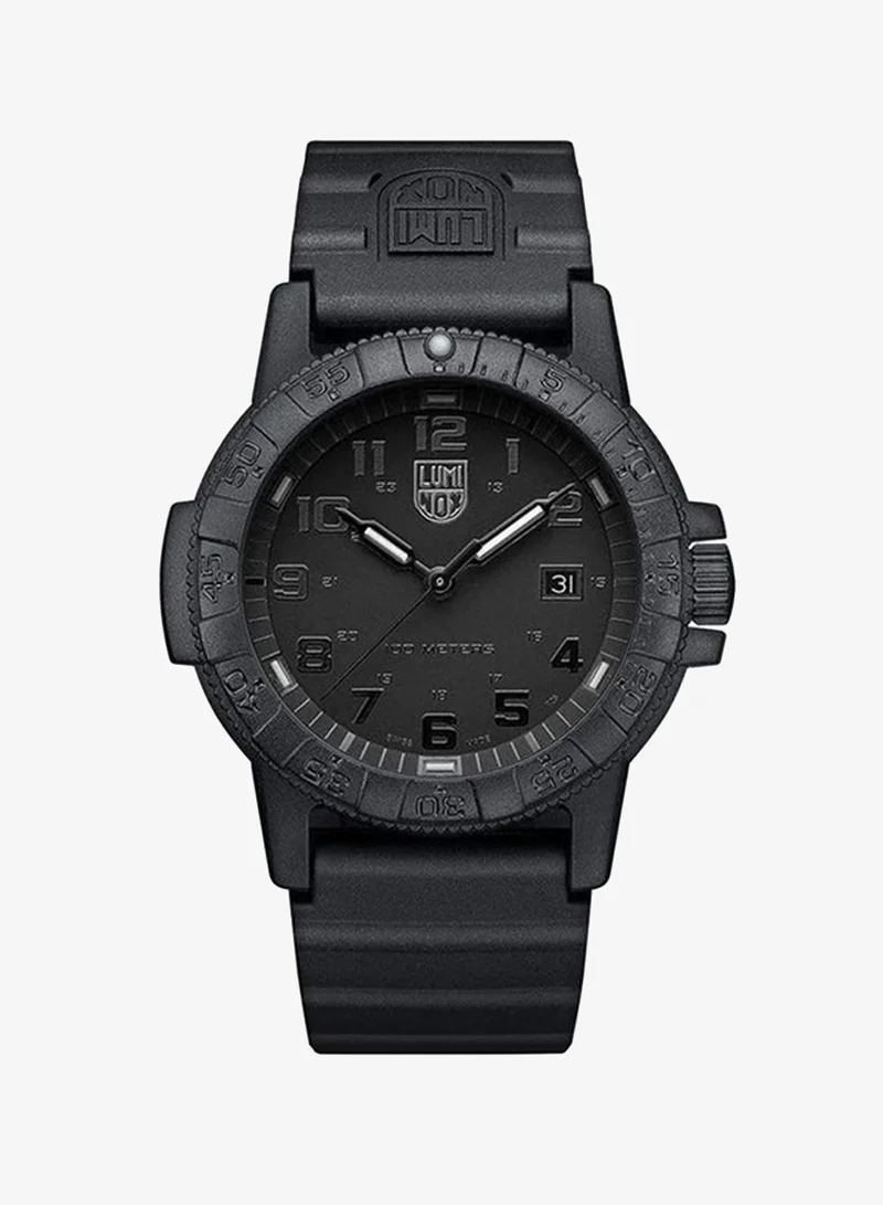 Luminox Men's Analog Round Shape Polyurethane Wrist Watch XS.0321.BO.L - 44 Mm