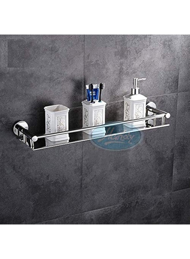 HANDY Heavy Duty Stainless Steel Bathroom Shelf, Single Shelves Wall Mounted, Bathroom Accessories Shower Storage Shelf 16 X 5 inches - Image 1