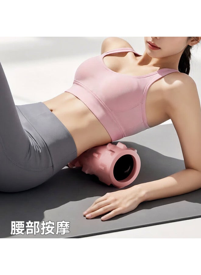 Anta Wolf Fang Foam Roller Muscle Relaxation Yoga Stick Fitness Massage Roller Pink