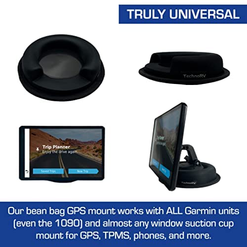 Generic TechnoRV Bean Bag Dash Mount for RV GPS Devices | Great for RV GPS Devices Grippy Base Does Not Leave Residue | Universal for All Types of Dash-Mounted Devices - Image 2