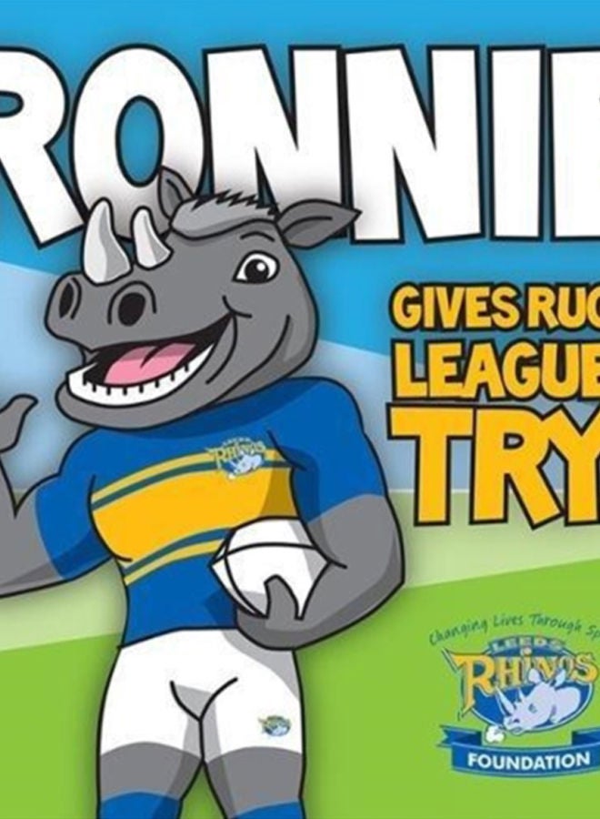 Ronnie Gives Rugby League a Try : Learn to read with Ronnie the Rhino 